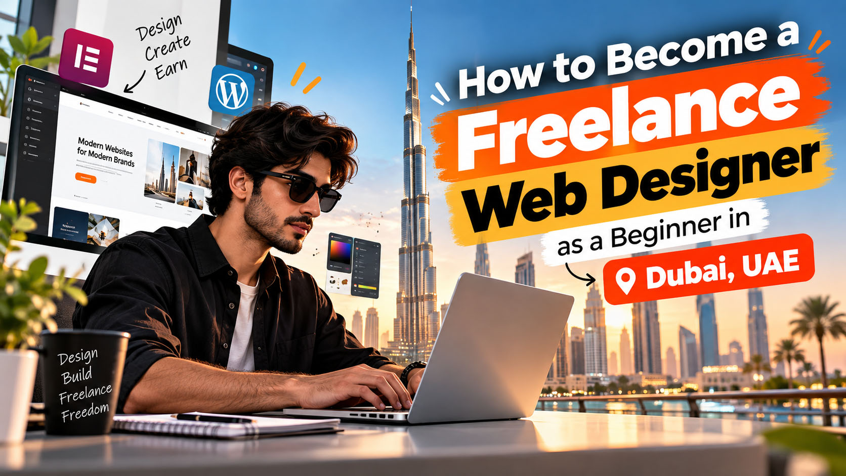 How to Become a Freelance Web Designer as a Beginner in Dubai, UAE
